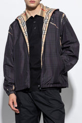 Burberry Black ‘Hackney’ Hooded Jacket - Men - Piano Luigi