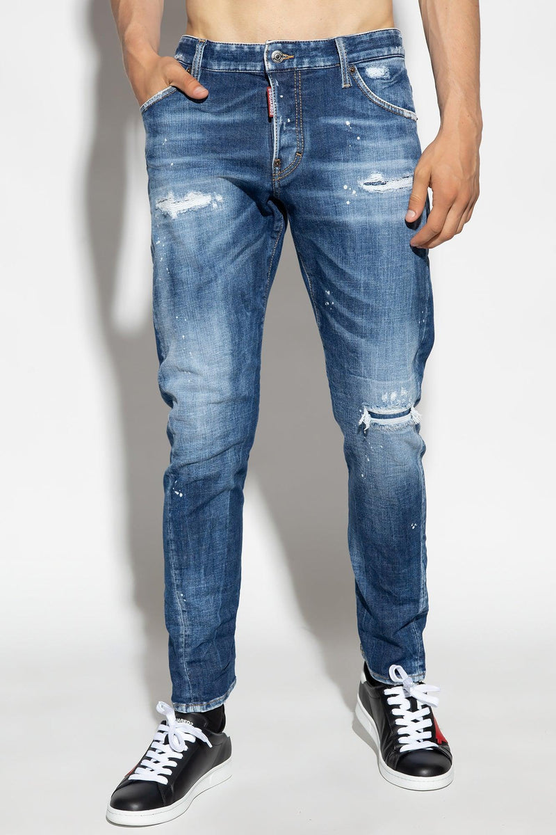 Dsquared2 Blue ‘Sexy Twist’ Jeans - Men - Piano Luigi