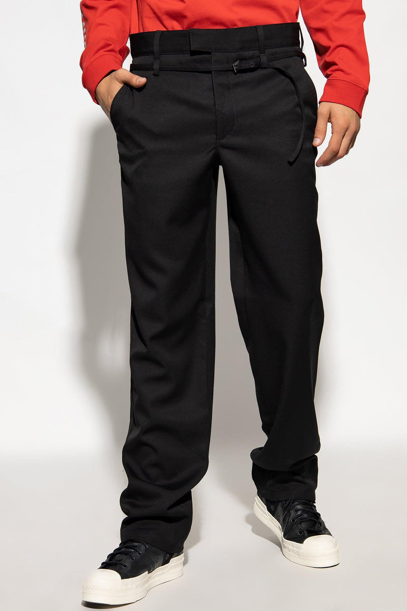 Jacquemus Black ‘Disgreghi’ Wool Trousers - Men - Piano Luigi