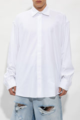 Vetements White Oversize Shirt - Men - Piano Luigi