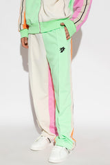 Palm Angels Multicolour Sweatpants With Logo - Men - Piano Luigi