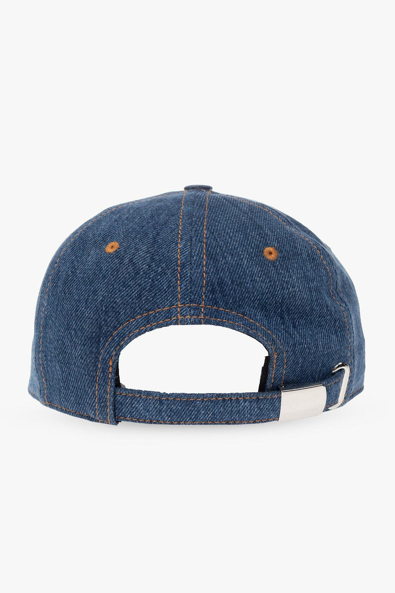 Burberry Blue Denim Baseball Cap - Men - Piano Luigi