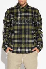 Dsquared2 Green Checked Shirt - Men - Piano Luigi