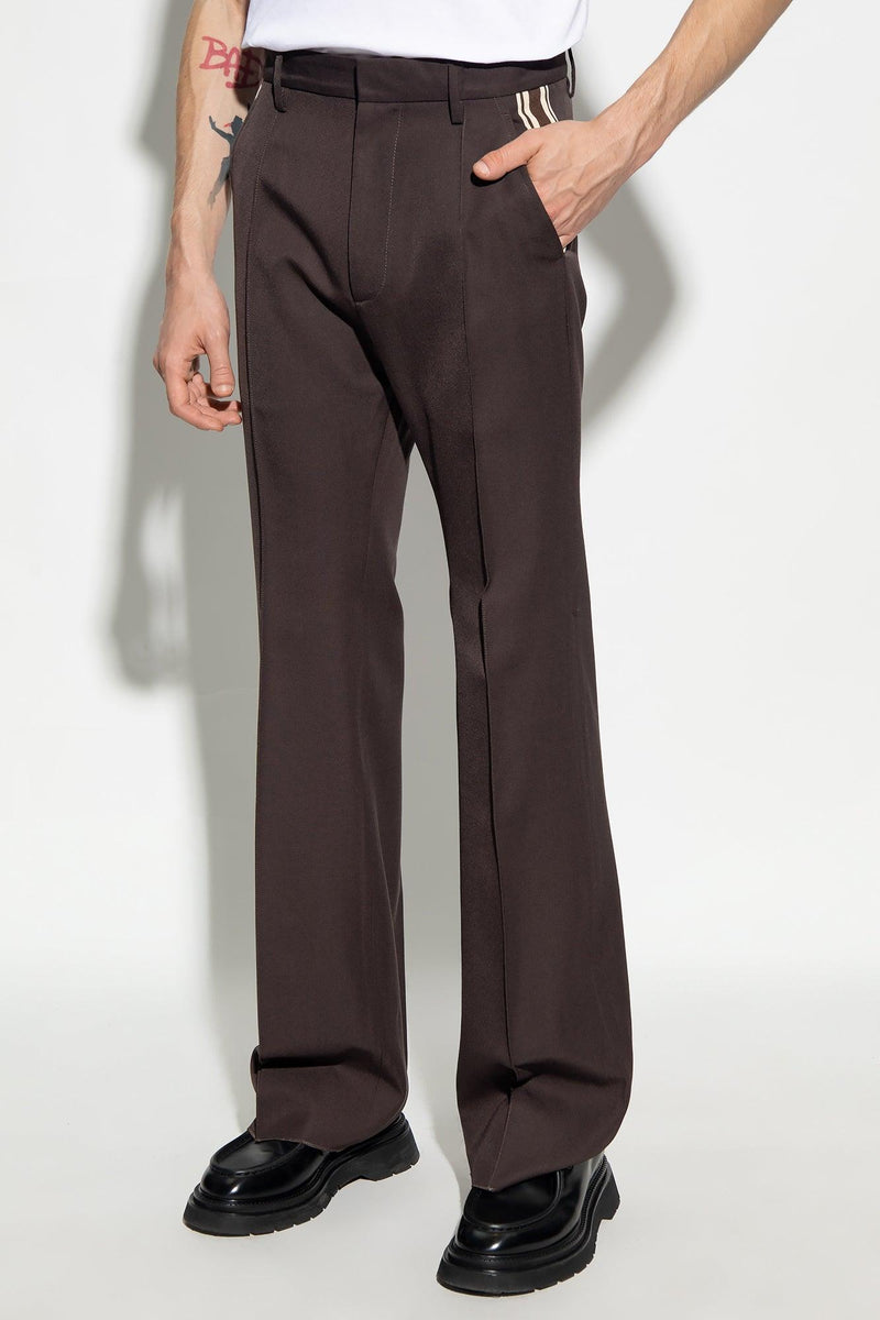 Dsquared2 Brown Pleat-Front Trousers - Men - Piano Luigi