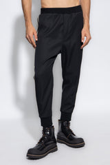 Dsquared2 Black Trousers With Logo - Men - Piano Luigi