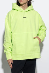 Acne Studios Neon Hoodie With Logo - Men - Piano Luigi