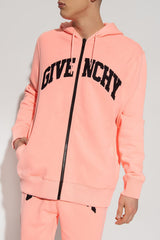 Givenchy Pink Hoodie With Logo - Men - Piano Luigi