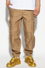 Versace Beige Cargo Trousers - Men - Piano Luigi