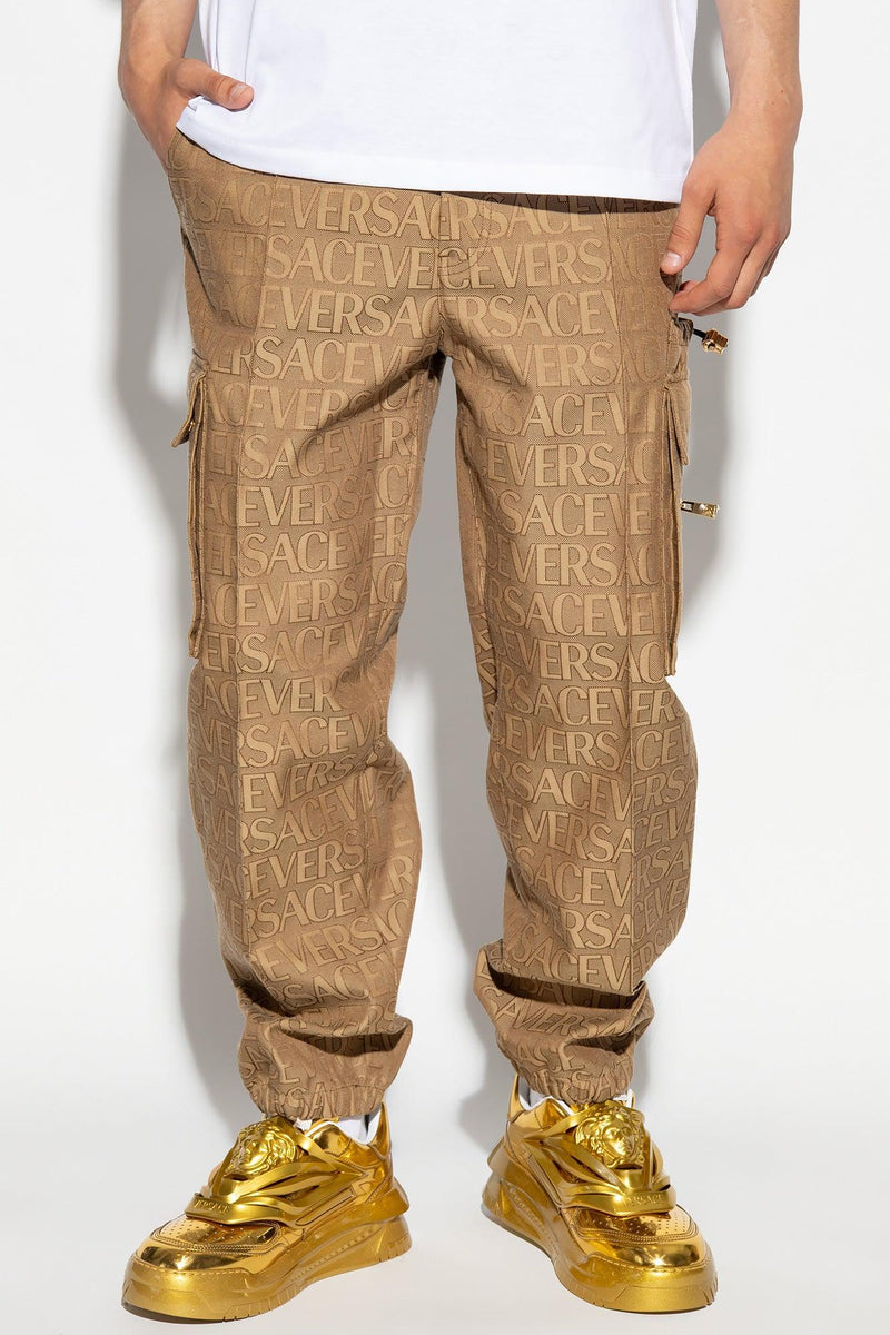 Adjustable wide-leg cargo trousers - Trousers - Men | Bershka