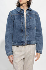 Jacquemus Blue ‘Jao’ Denim Jacket - Men - Piano Luigi