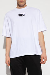 Off-White White Printed T-Shirt - Men - Piano Luigi