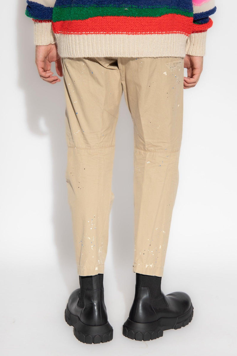 Dsquared2 Beige ‘Skipper’ Trousers - Men - Piano Luigi