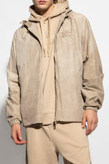 Burberry Beige ‘Hackney’ Jacket With Logo - Men - Piano Luigi