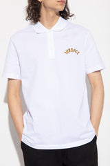 Versace White Cotton Polo Shirt - Men - Piano Luigi