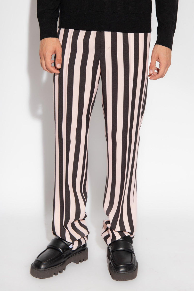 Dsquared2 Pink Striped Trousers - Men - Piano Luigi