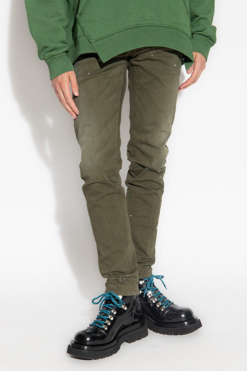 Dsquared2 Green Slim-Fit Jeans - Men - Piano Luigi