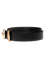 Versace Black Leather Belt - Men - Piano Luigi