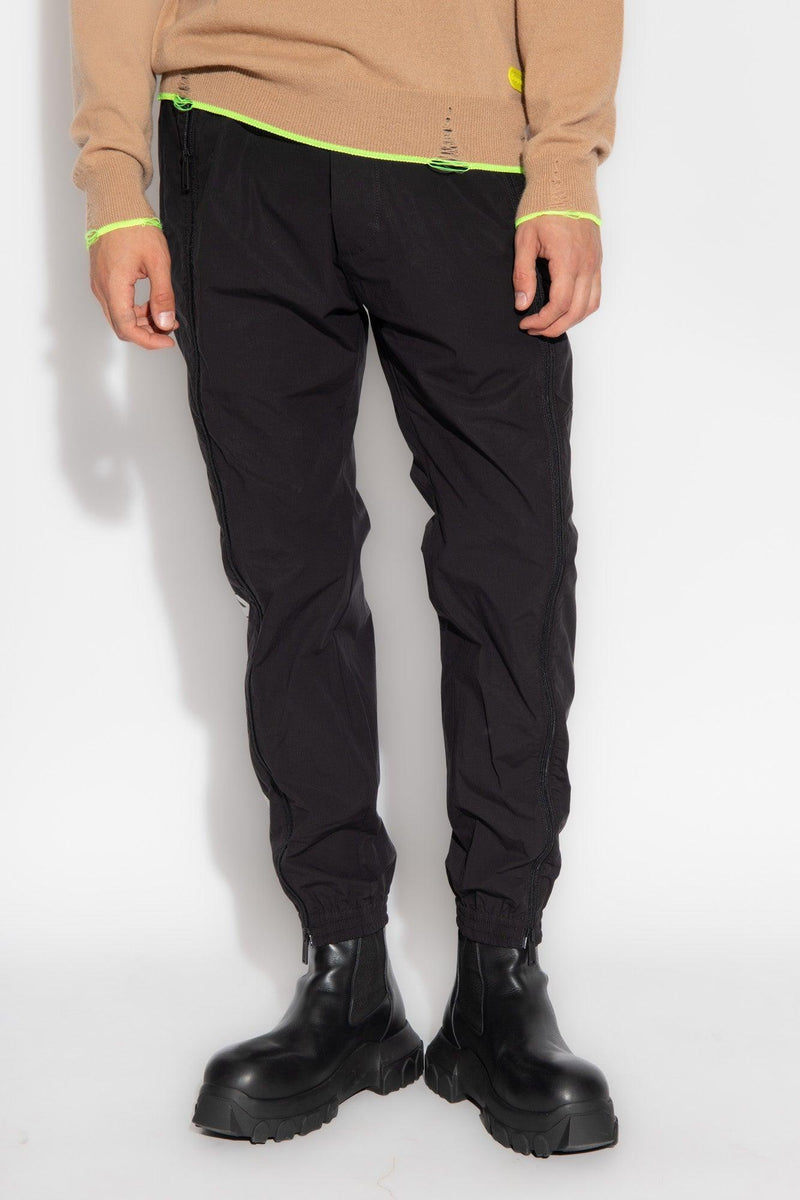 Dsquared2 Black Trousers With Pockets - Men - Piano Luigi