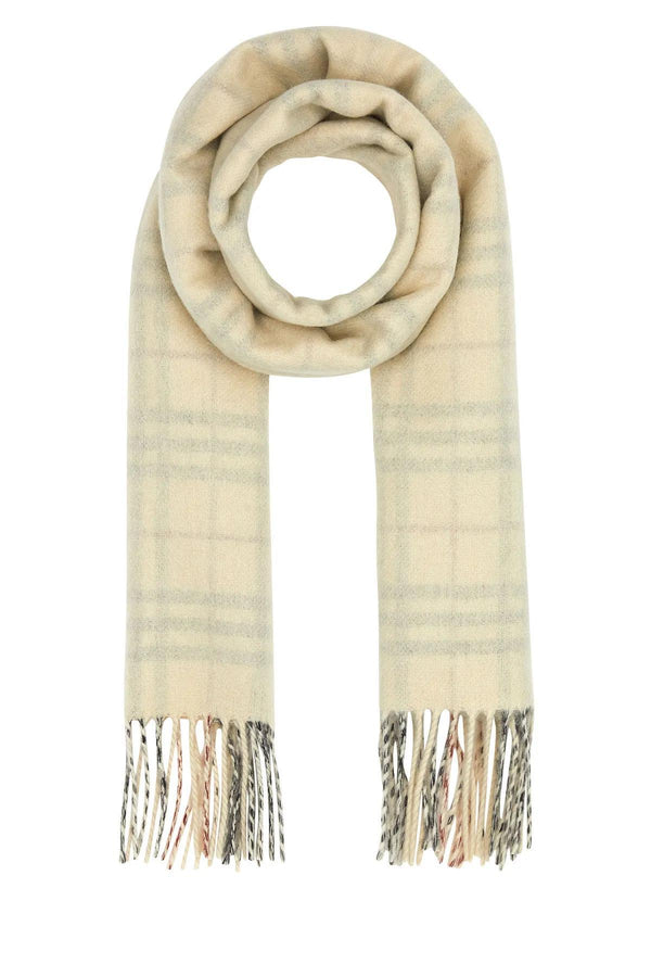 Burberry Embroidered Cashmere Scarf - Men - Piano Luigi