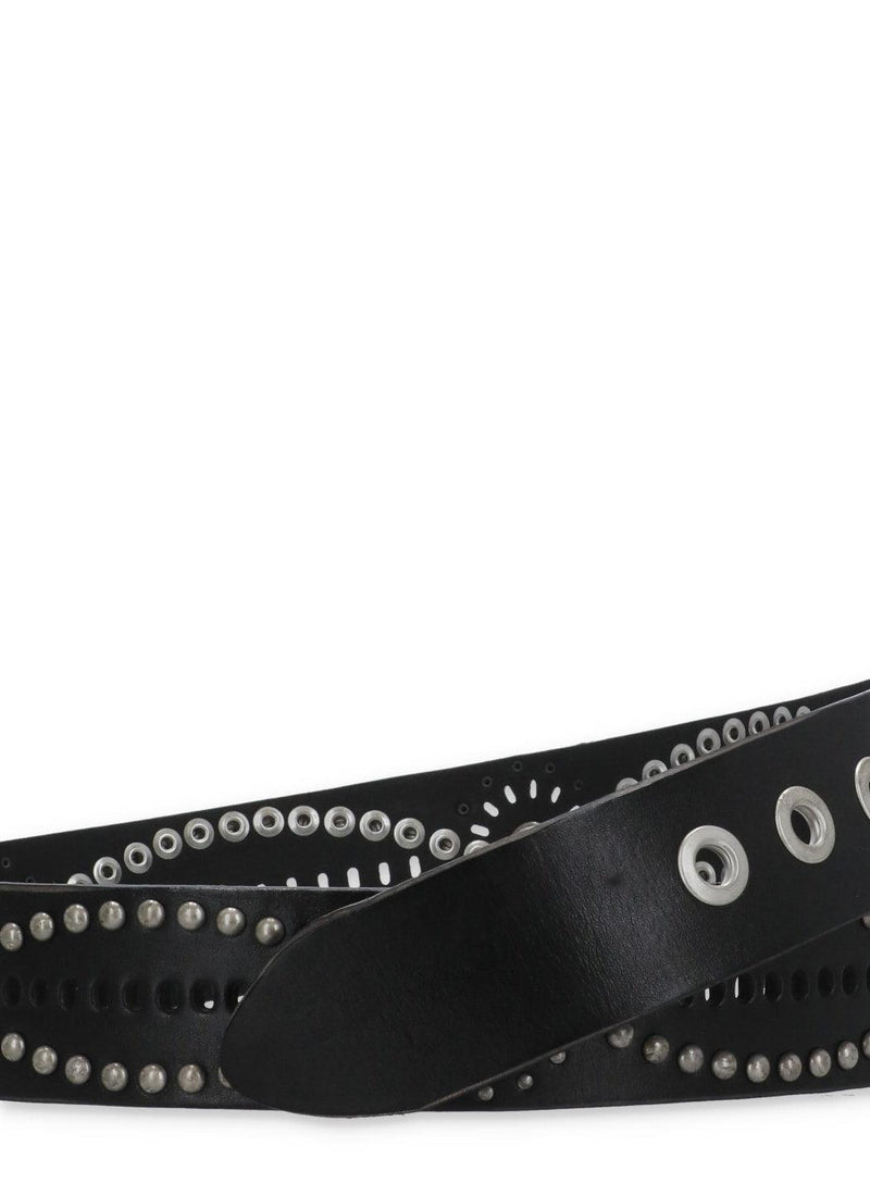 Golden Goose Leather Belt - Women - Piano Luigi