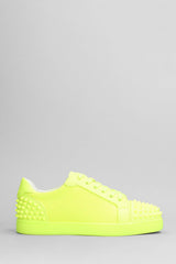 Christian Louboutin Seavaste 2 Orlato Sneakers In Yellow Leather - Men - Piano Luigi