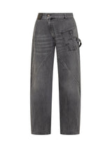 J.W. Anderson Twisted Workwear Jeans - Men - Piano Luigi