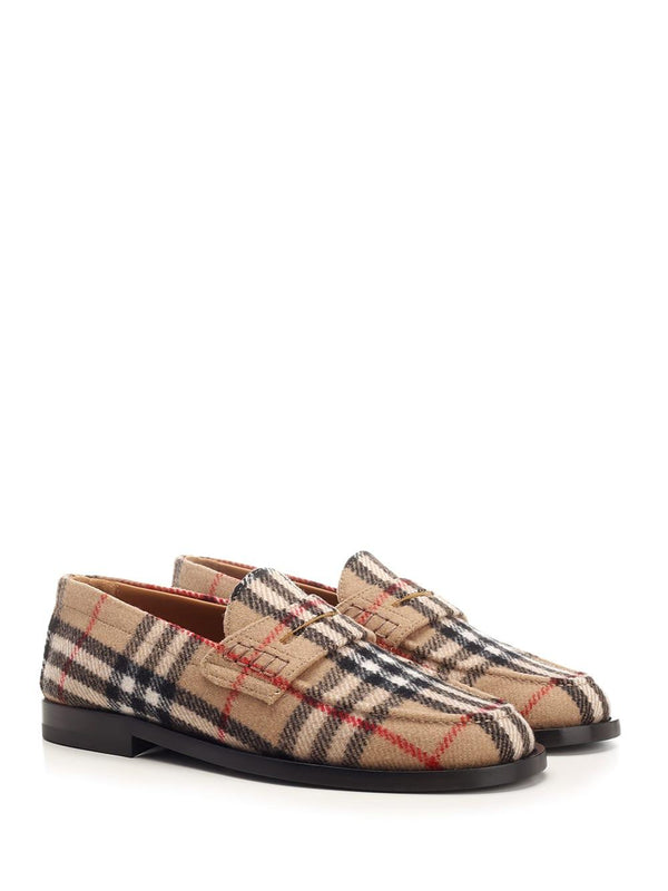 Burberry Loafers In Felt - Women - Piano Luigi