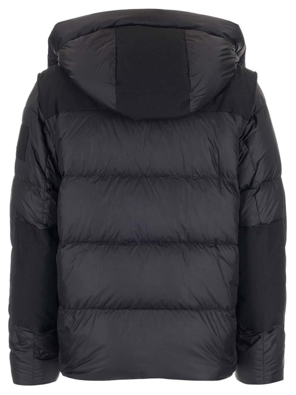 Burberry Logo Patch Hooded Puffer Jacket - Men - Piano Luigi