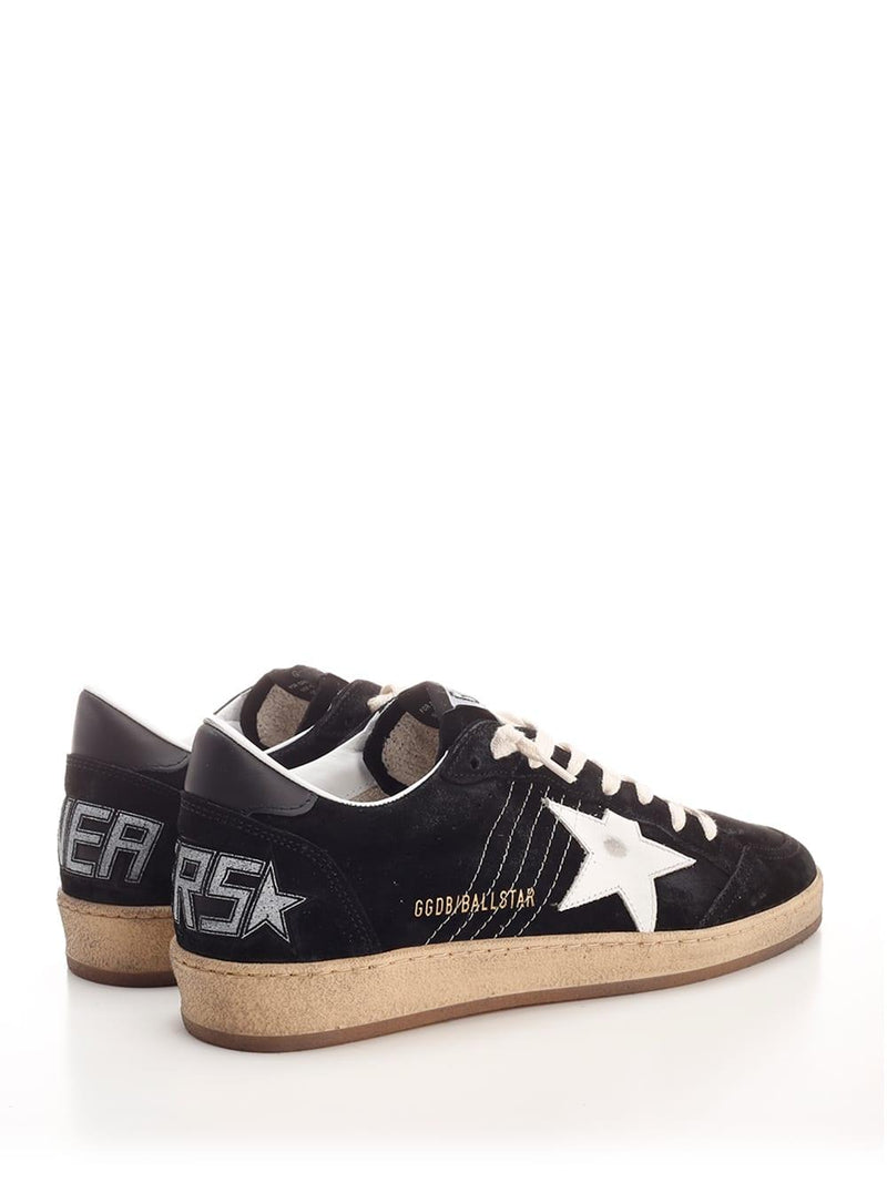 Golden Goose Black ballstar Sneakers - Men - Piano Luigi