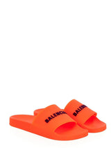 Balenciaga Flats In Orange Rubber/plasic - Men - Piano Luigi