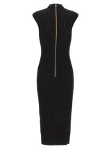 Balmain Knit Midi Dress - Women - Piano Luigi