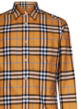 Burberry Check Cotton Shirt - Men - Piano Luigi