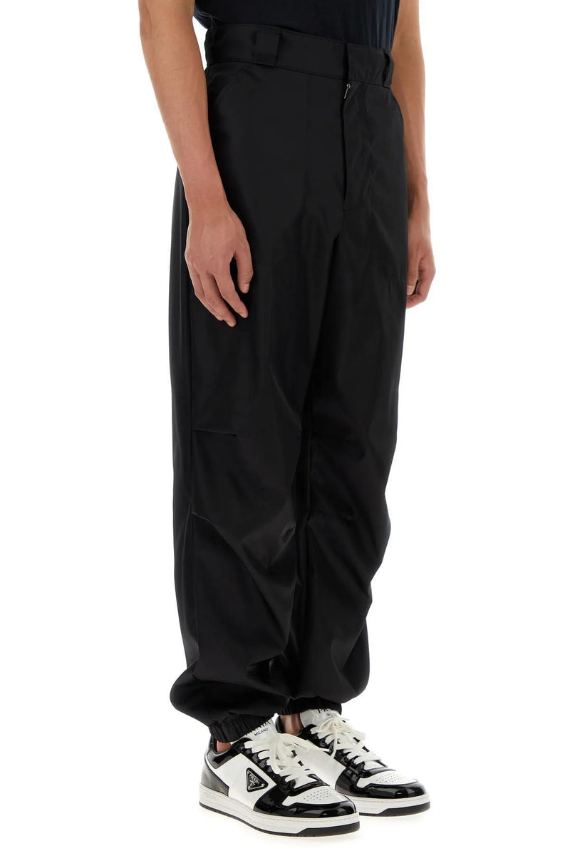 Prada Black Re-nylon Pant - Men - Piano Luigi