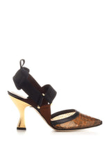 Fendi colibri Sequined Slingback - Women - Piano Luigi