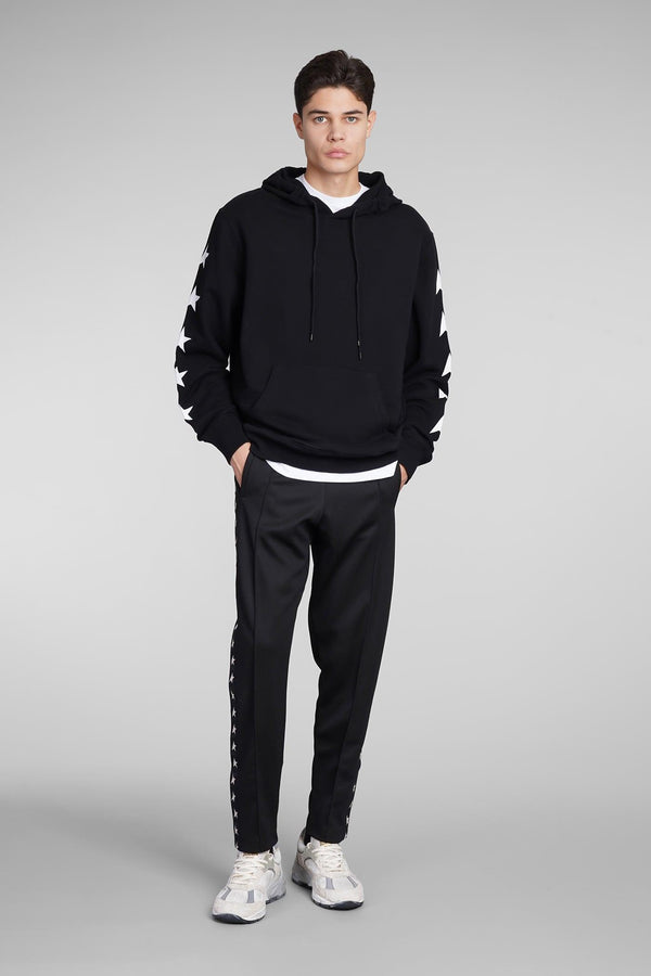 Golden Goose Sweatshirt In Black Cotton - Men - Piano Luigi