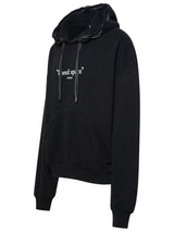 Off-White give Me Space Black Cotton Hoodie - Men - Piano Luigi