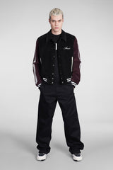 AMIRI Bomber In Black Polyester - Men - Piano Luigi