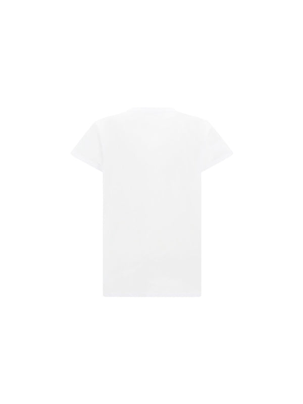 Balmain Cotton Logo T-shirt - Women - Piano Luigi