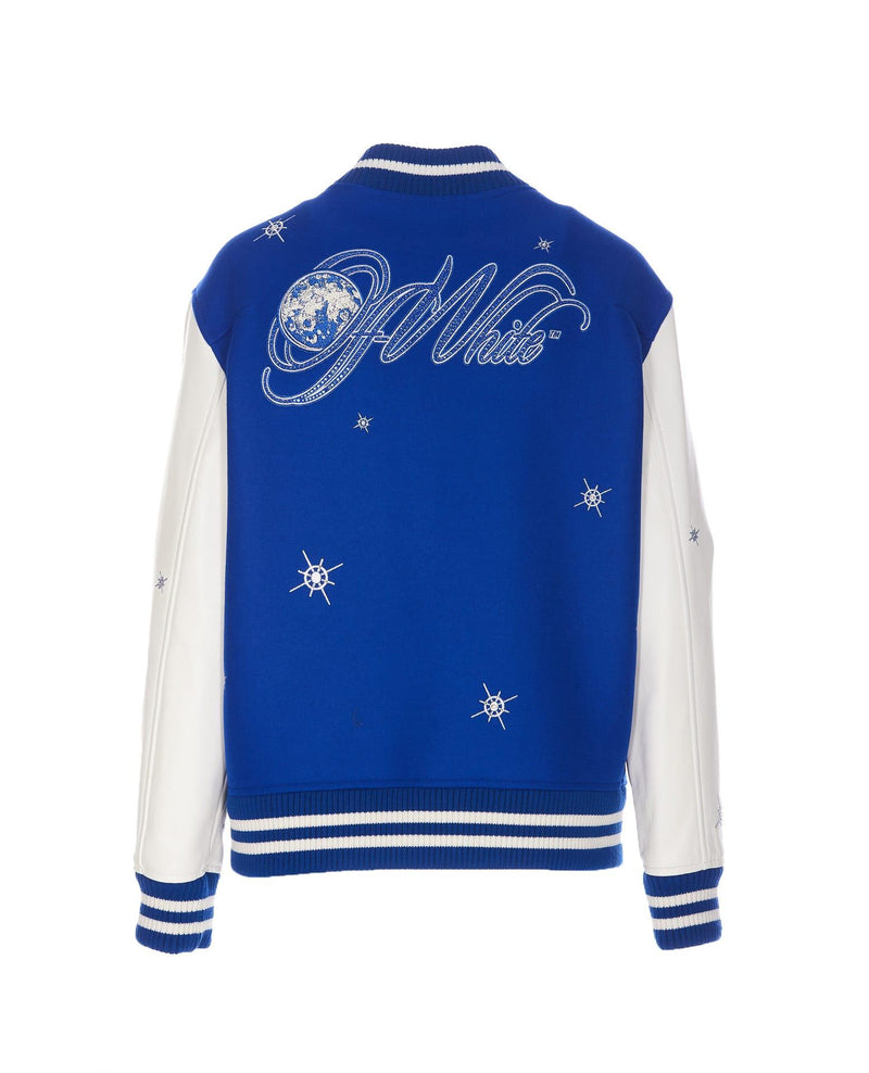 Off-White Wo Bling Stars Varsity Jacket - Women - Piano Luigi