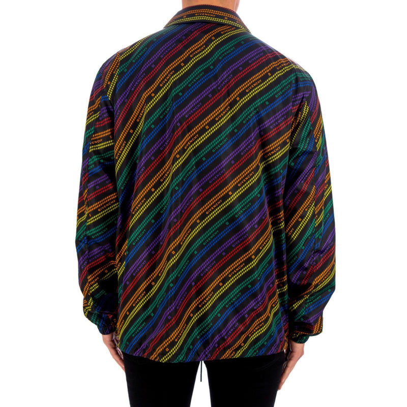 Givenchy Rainbow Chain Nylon Jacket - Men - Piano Luigi