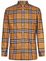 Burberry Check Cotton Shirt - Men - Piano Luigi