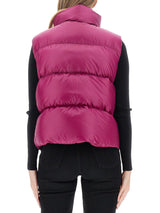 Canada Goose Down Vest With Logo - Women - Piano Luigi