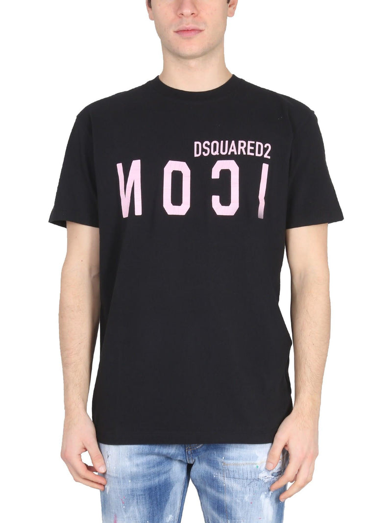 Dsquared2 Logo Print T-shirt - Men - Piano Luigi