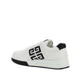 Givenchy 4g Leather Logo Sneakers - Men - Piano Luigi