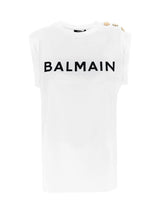 Balmain Logoed T-shirt - Women - Piano Luigi