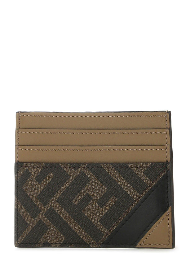 Fendi Monogram Card Holder - Men - Piano Luigi