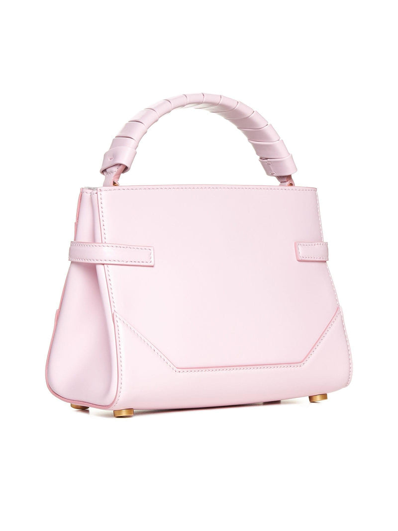 Balmain Bbuzz 22 Pink Leather Bag - Women - Piano Luigi