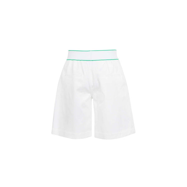 Bottega Veneta Cotton Logo Shorts - Men - Piano Luigi