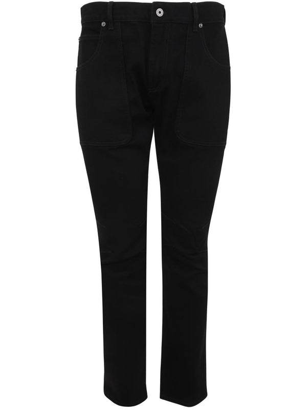 Balmain Slim Clean Black Wash Denim Pants - Men - Piano Luigi