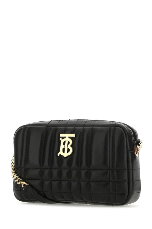 Burberry Black Leather Lola Bag Camera - Women - Piano Luigi